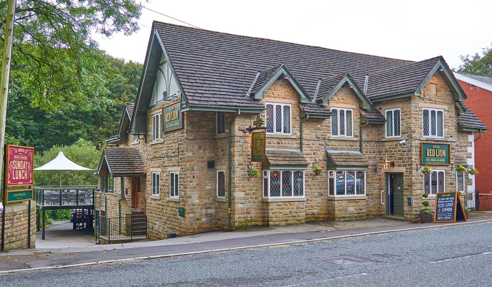 Hotel The Red Lion Hawkshaw à Bury  Extérieur photo